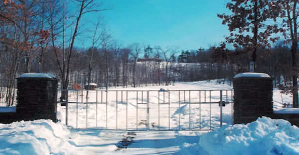 Stainless Steel Gates with prarie pattern