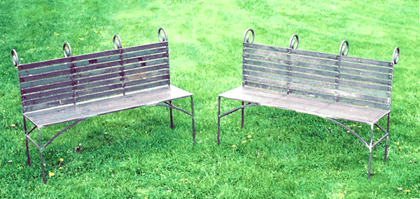 Garden benches