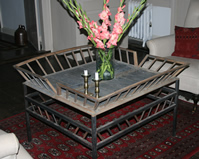 Wagonseat Coffee Table Base